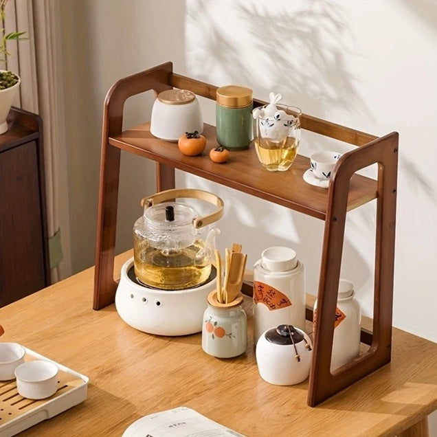 Bamboo Counter Shelf