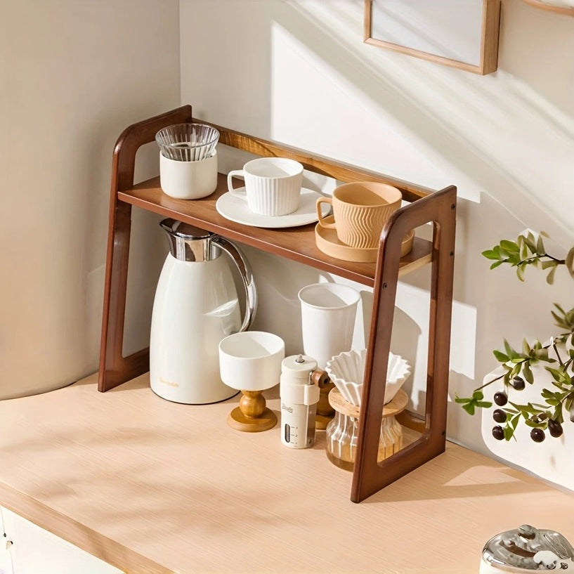 Bamboo Counter Shelf