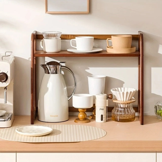 Bamboo Counter Shelf